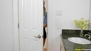 Blonde And Brunette Lesbians LICK PUSSY In Socks Reality