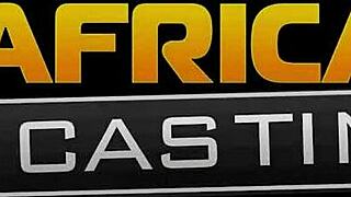 Upset African Big Ass Pounded Hard by Hung Interracial Casting Agent's Monster Cock