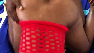 Wow hot black babe pounded doggystyle can you take it