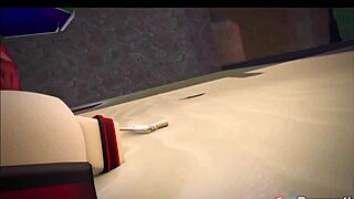 roblox arsenal girl takes deep anal pounding and creampie