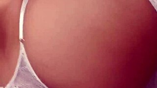 i'm pounding her tight pussy while she stuffs that toy deep in her juicy ass 😍
