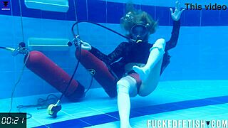 Horny Skinny Ashlee Rose Slut Dresses for Underwater Cock Tease