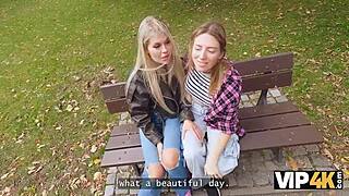 Playful Blonde Zlata Shine Cheats on Girlfriend with Big Boss