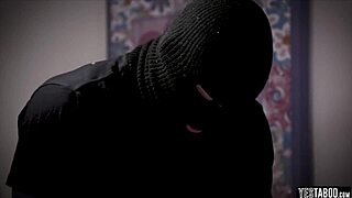 Teen Bent Over for Rough Doggystyle and Deep Blowjob from Anonymous Creeper