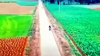 real homemade myanmar uni couple rides hard with creampie in hairy pussy