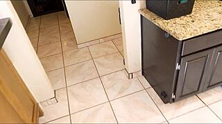 misty meaner tells young stud dont tell your father as she rides him hard