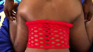 Wow hot black babe pounded doggystyle can you take it