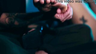 in a steamy casting the pretty nerdy teen in lingerie worships feet gives footjob licks pussy and fucks mature guy to orgasm