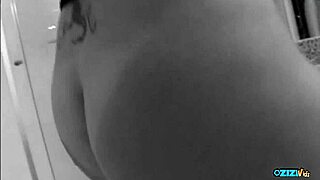 thick mixed asian babe takes bbc deep in her big ass bathroom drill