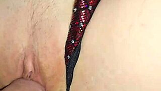 Wanna see this wife fist her shaved pussy and squirt everywhere while riding her husband's huge cock?