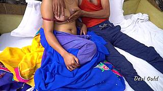 the horny indian wife sneaks over to fuck her young neighbor lover rough and hard