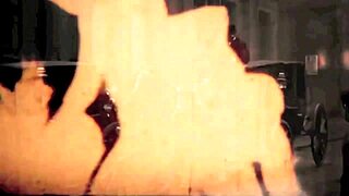 vintage interracial threesome dives into antique assfucking group fun