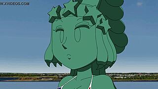 Lady celebrates freedom day 2021 with casual outdoor gathering vibes