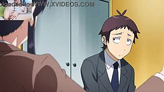 😏 student sneaks a quick fuck with classmate right in the classroom desk!