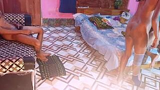 romantic foursome bangs hanif popy khatun mst sumona and manik mia hardcore