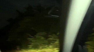 alt goth brunette teen stretches tight pussy with taxi driver cock