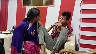 hey big boobs indian milf, why fuck your stepson so passionately?