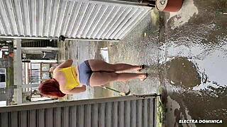 hired this latina worker for the job but everyone drools over her perfect bunda