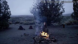 Cosplay Fantasy Baremaidens Campire Masturbates Outdoors in Costume