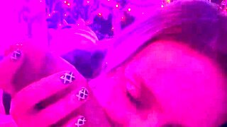 Laney Grey's Passionate Late-Night Cock Sucking POV Melts Hearts with Brad Newman