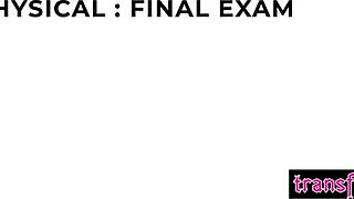 Shemale Ts Foxxy's Boobs Bounce in Ripped-Clothes 4some with Hardcore Group Fucking