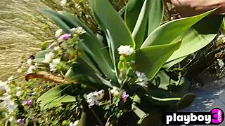 SMALL TITS MILF MODEL RIPS CLOTHES IN STEAMY STRIPTEASE!