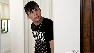 stepmommy's big tits bent over begging shaved pussy ride from stepson