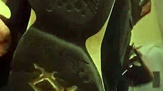 friend, watch me destroy your sneakers in total fetish fun