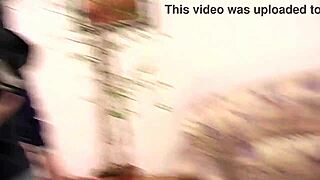 Fucking This Brunette Slut's Shaved Pussy And Ass In Fishnets Hard!