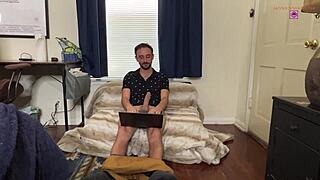 Ready for Ophelia Kaan's choking deepthroat anal in bedroom? Partial clip shows wet pussy lick.