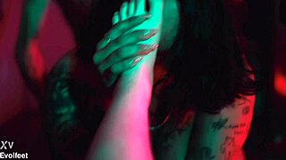 Acidalia Mad Maxxx and Rotten Venus worship feet in wild threesome orgy!