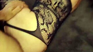 Husband watches passionate milf wife pov doggystyle anal bent over closeup