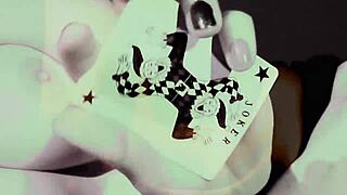 harley quinn slut gets FACE FUCKED rough in cosplay parody - whore origin!