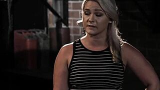 blonde milf stepmom bound submissive cowgirl rides kinky stepson doggystyle