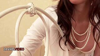 passionate ayumi shinoda gives sloppy asian blowjob then takes uncensored hardcore pounding