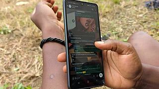 horny couple swaps nudes chats balcony meetup hard ass fuck