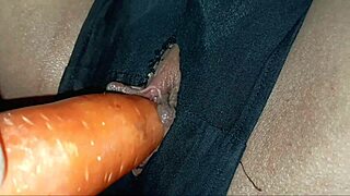 Topless teen strokes repairman's huge cock before rough creampie fuck session