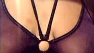 Busty milf strips lingerie and blows huge cock in amateur homemade compilation, deepthroat doggystyle cumshot facial preview!