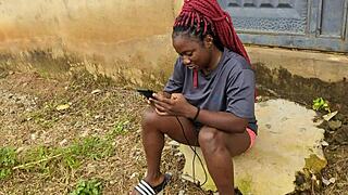 horny couple swaps nudes chats balcony meetup hard ass fuck