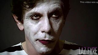 harley quinn slut gets FACE FUCKED rough in cosplay parody - whore origin!