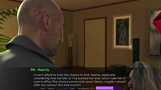 lingerie 3some surprise blows boss's mind with group pussy play