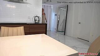 Curvy latina sky blazin heads home where bones montana rams her big ass with monster black cock