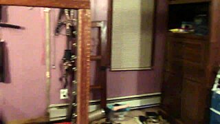 hey watch this sexy italian kitten strip in garter belt and thong homemade