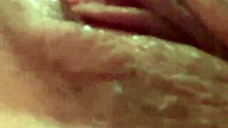 damn that bbw keeps masturbating right after her massive orgasm hits