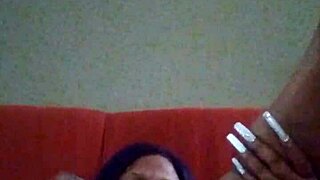 hey you ever seen ebony pussy get this hairy and creamy from my fingers??