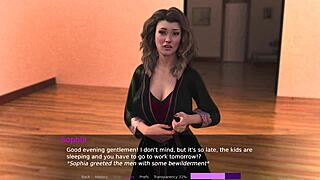 lingerie 3some surprise blows boss's mind with group pussy play