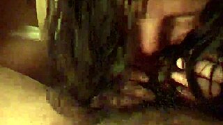 Japanese mature woman gives intense blowjob session