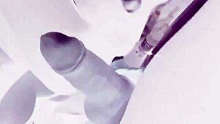 Halloween horror porn with amateur housewife flashing her huge tits and getting fucked hard