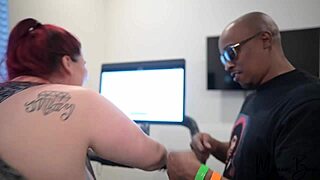 Damn BBW Latina Takes Monster BBC In Missionary During Wild Group Workout!