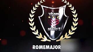 creamy mrsfeedme bounces big ass on rome major's cock riding cowgirl deepthroat style!!